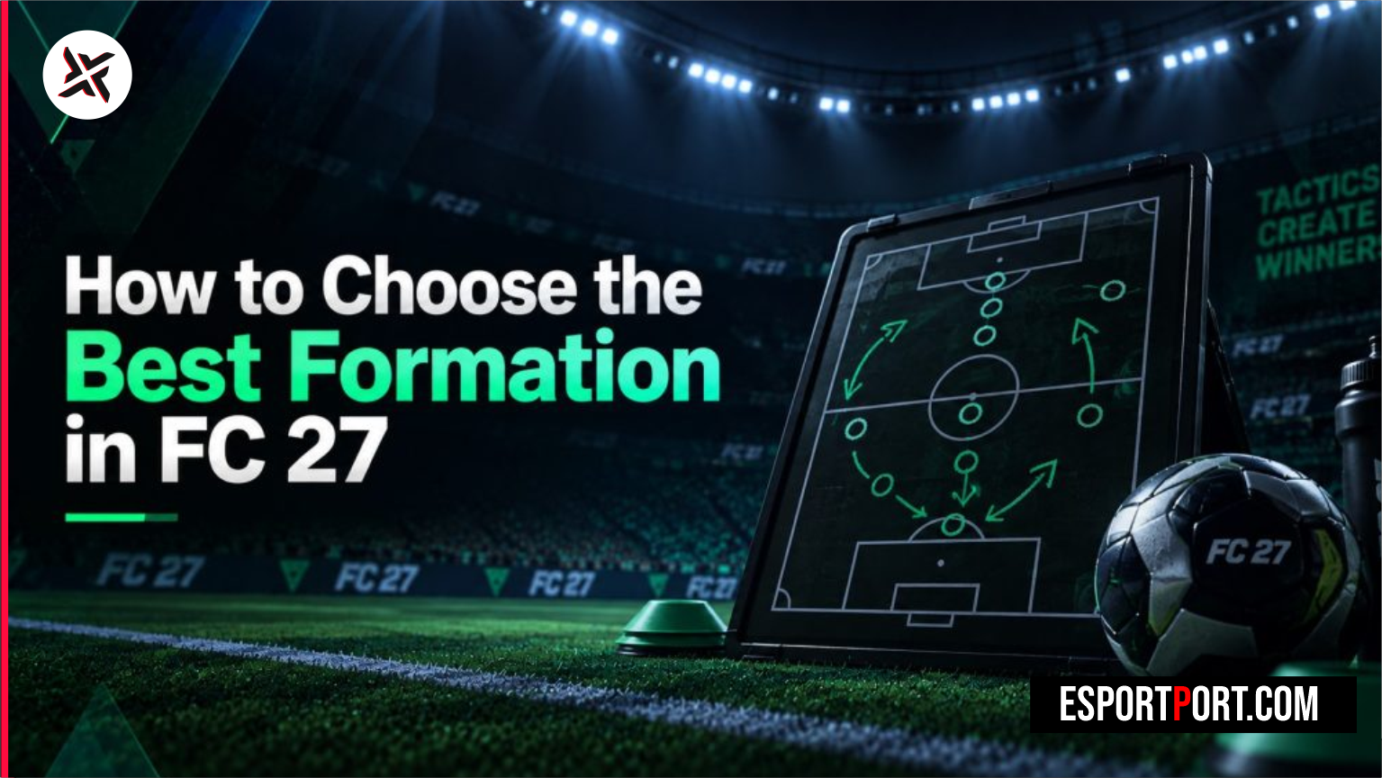 FC 27 custom tactics 4-2-1-3 and 4-4-2 pro formations with FC IQ Role++ assignments and defensive line depth math