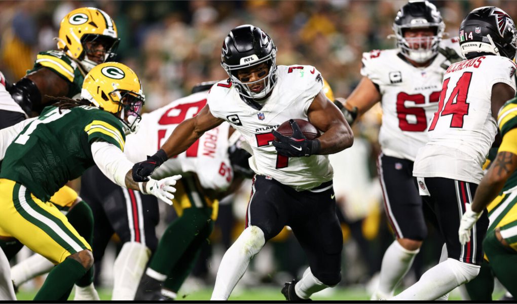 Falcons vs Packers TNF 35-14 Scorecard Bijan Robinson Drake London and Michael Penix Jr