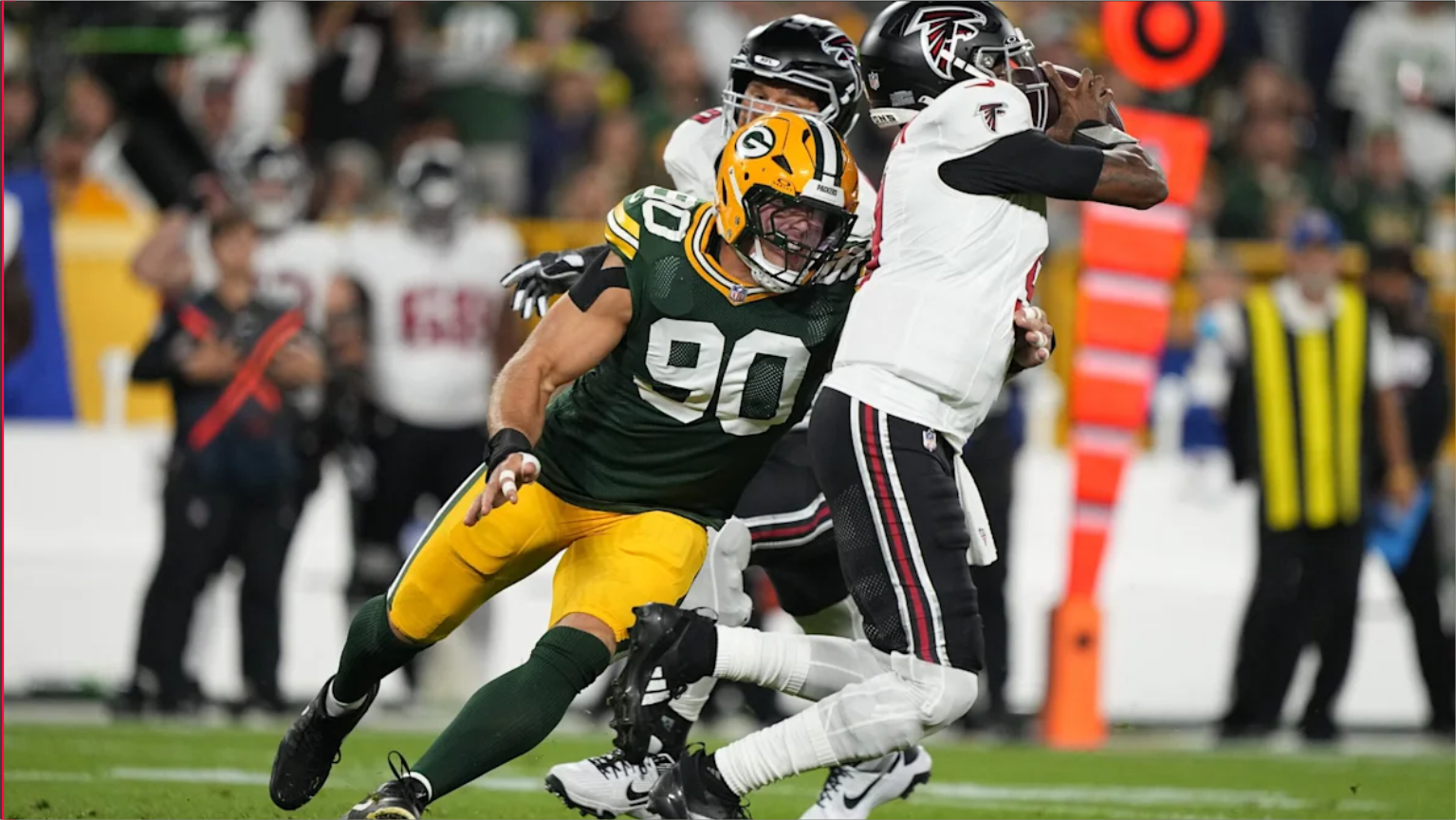 Falcons vs Packers TNF Scorecard Michael Penix Jr and Jordan Love