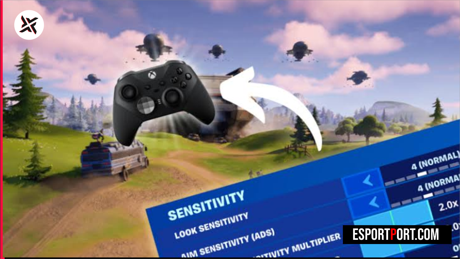 Fortnite controller sensitivity settings 2026 Linear vs Exponential input curve telemetry and pro deadzone benchmarks