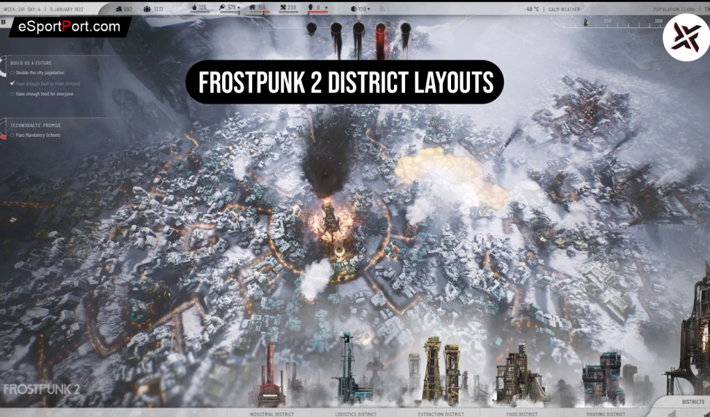 Frostpunk 2 District Layouts: Heat Guide | EsportPort
