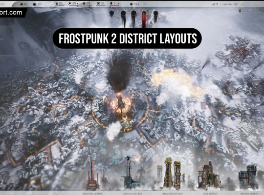 Frostpunk 2 District Layouts: Heat Guide | EsportPort