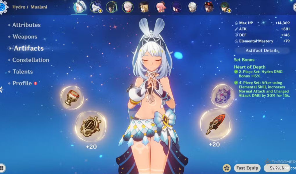 Genshin Impact Mualani Best Build: Weapons & Teams