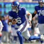 Jaxson Dart Giants franchise QB, Jaxson Dart vs Dak Prescott, Giants QB 2026, Dart NFL debut stats