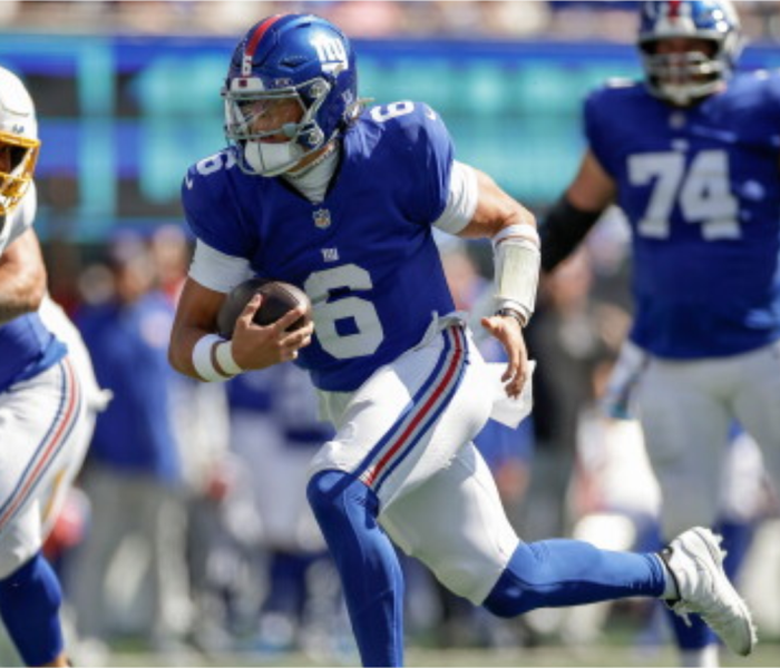 Jaxson Dart Giants franchise QB, Jaxson Dart vs Dak Prescott, Giants QB 2026, Dart NFL debut stats