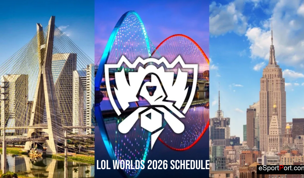LoL Worlds 2026 Schedule: Swiss Stage Draw | EsportPort