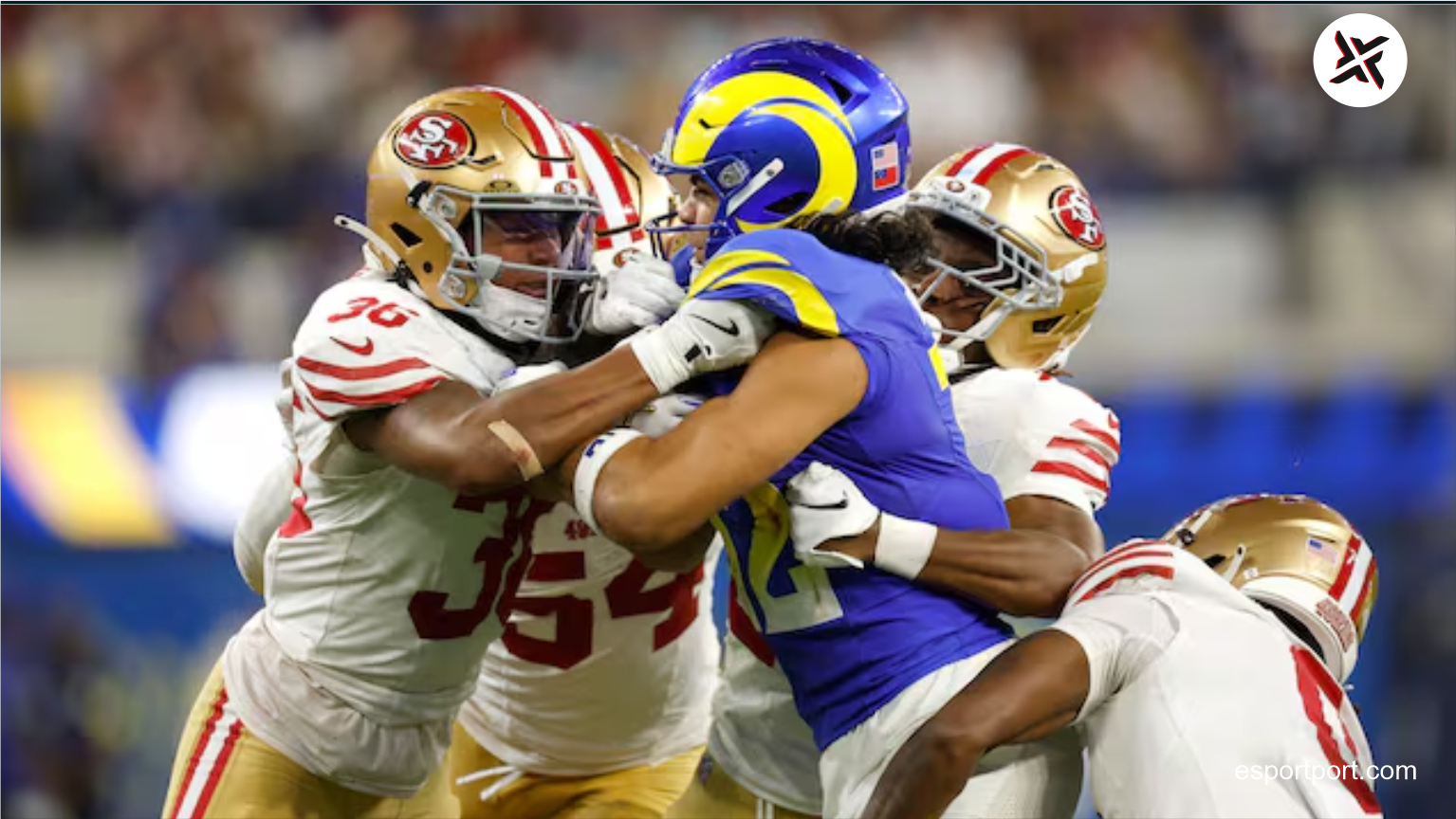 NFL Thursday Night Football: 49ers vs Rams Scorecard