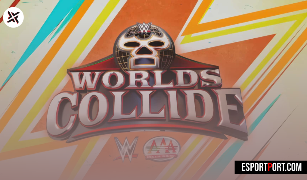 WWE x AAA Worlds Collide Match Card CM Punk and Rey Mysterio Chicago
