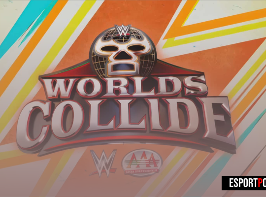 WWE x AAA Worlds Collide Match Card CM Punk and Rey Mysterio Chicago