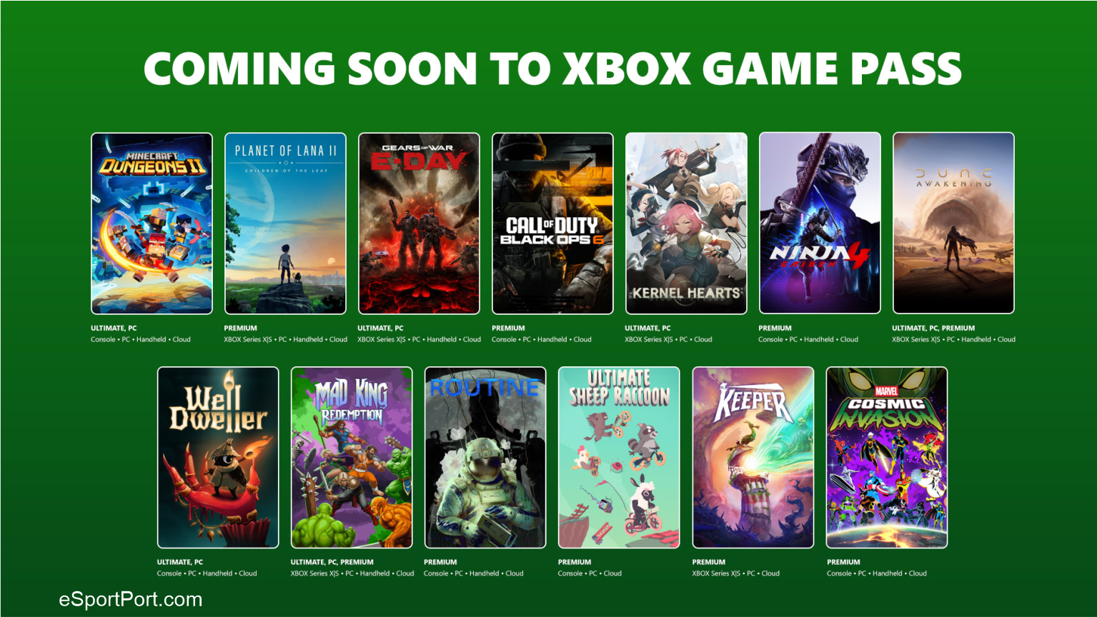 Xbox Game Pass September 2026 Wave 2, Marvel Cosmic Invasion Game Pass, Planet of Lana II release date, games leaving Xbox Game Pass September 30