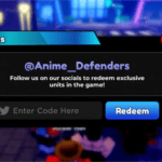 Anime Defenders Codes (Roblox) – September 2026 Update