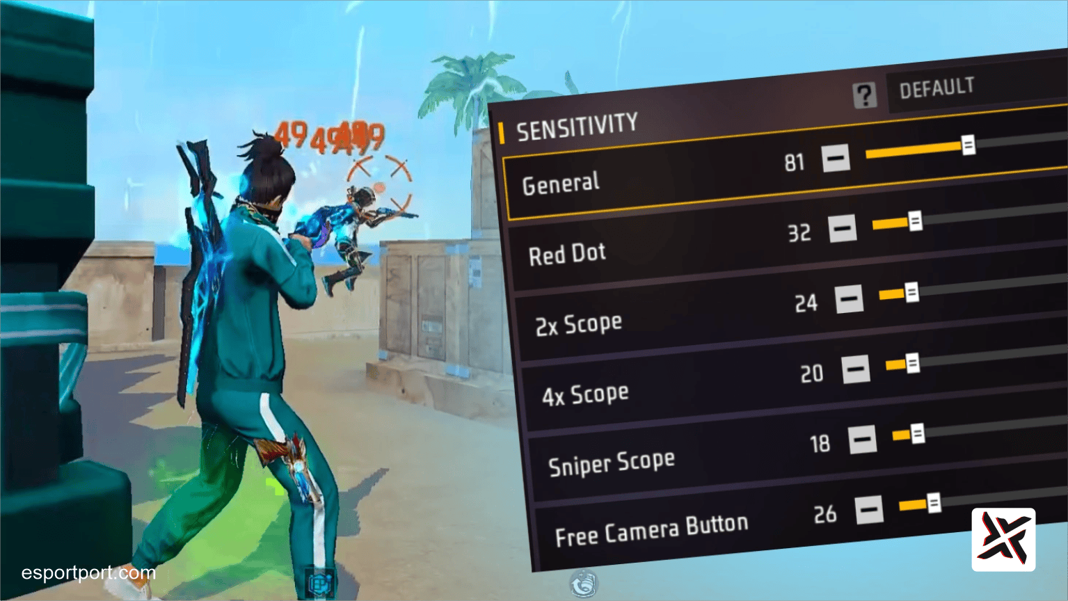 Free Fire MAX Headshot Sensitivity Settings Best Low RAM 2026
