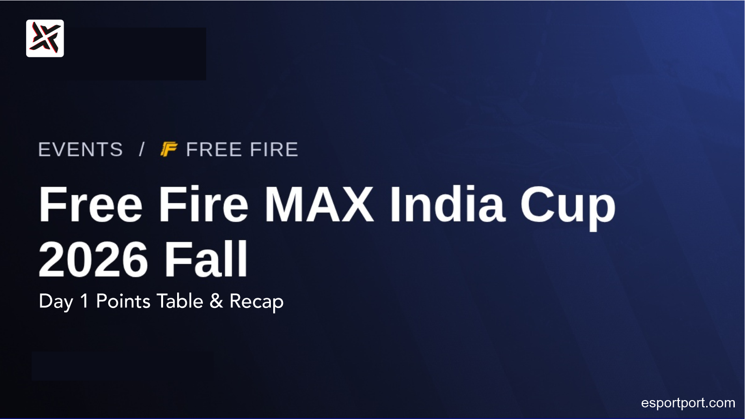 Free Fire MAX India Cup Day 2 Schedule & Stream