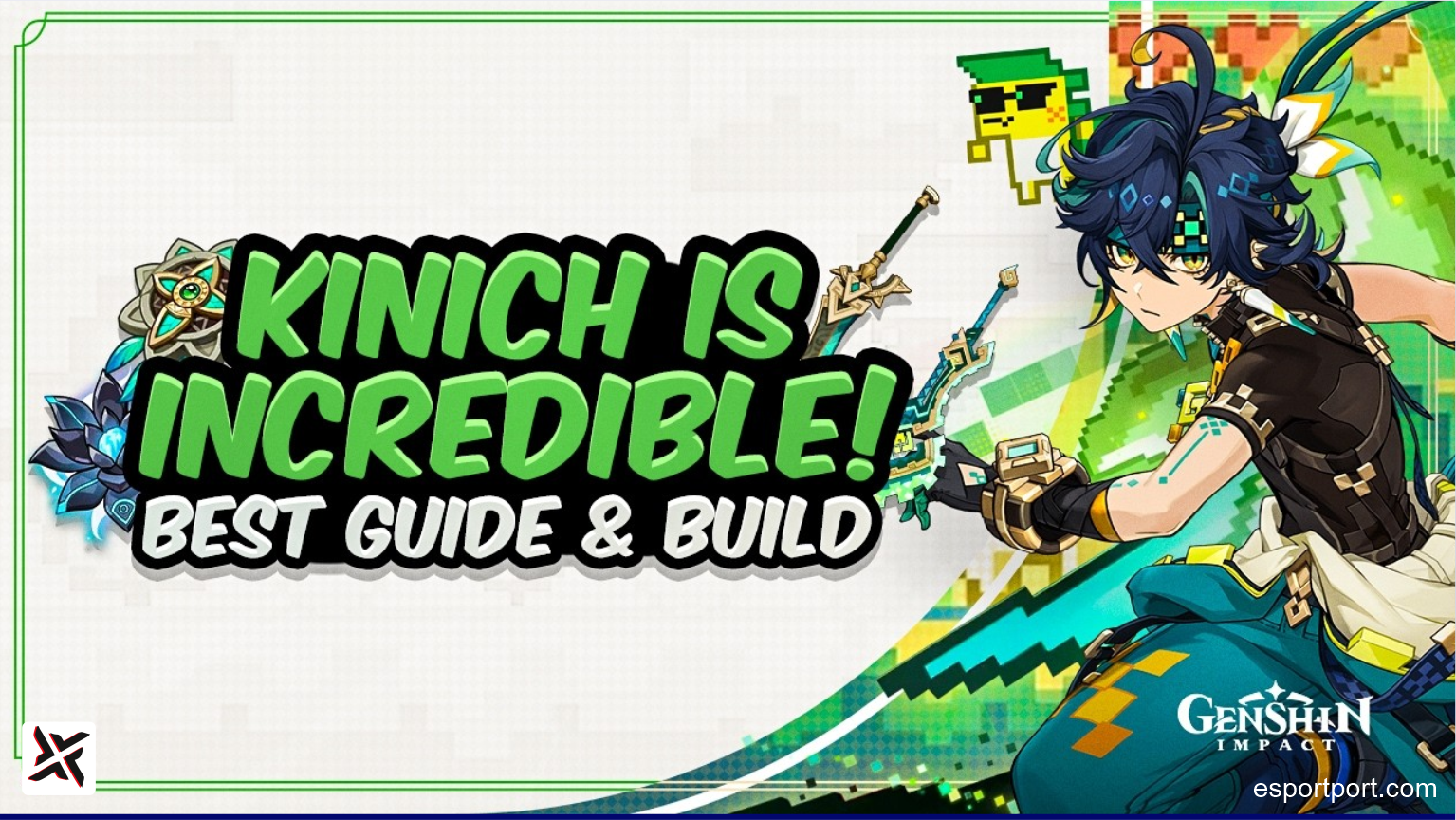 Genshin Impact Kinich Best Build: Weapons & Artifacts