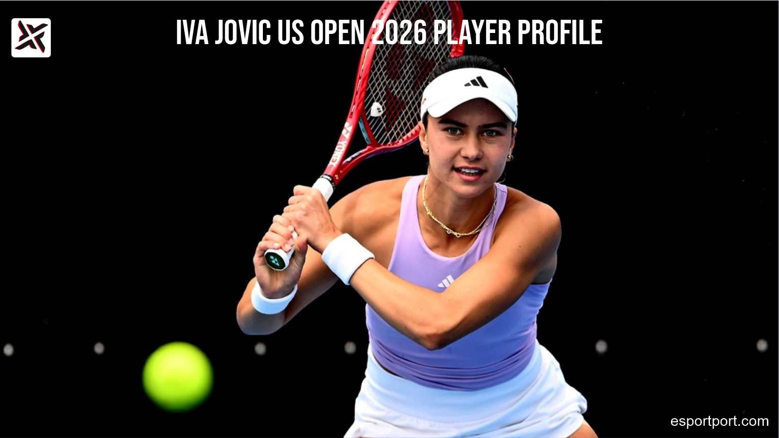Iva Jovic US Open 2026: American Prodigy Ranking, Bio & Stats