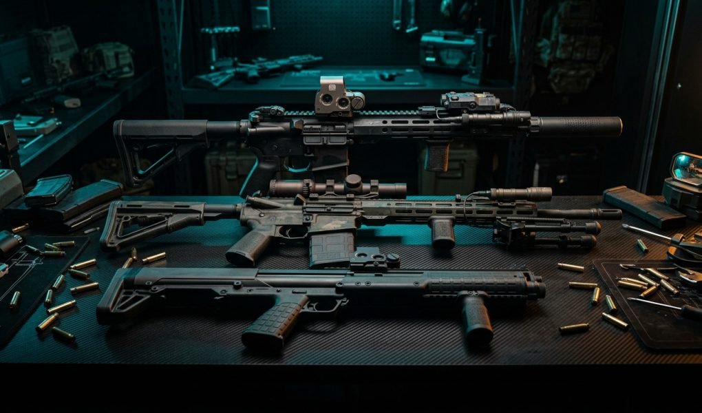 PUBG Mobile weapon meta 2026 M416 AUG and DBS shotgun tactical armory tier list
