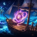Blox Fruits codes 2026 glowing purple elemental fruit on pirate ship deck in Third Sea