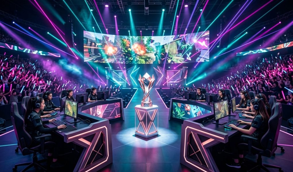 Valorant Game Changers Championship 2026 Sao Paulo Brazil arena stage and radiant crystal trophy