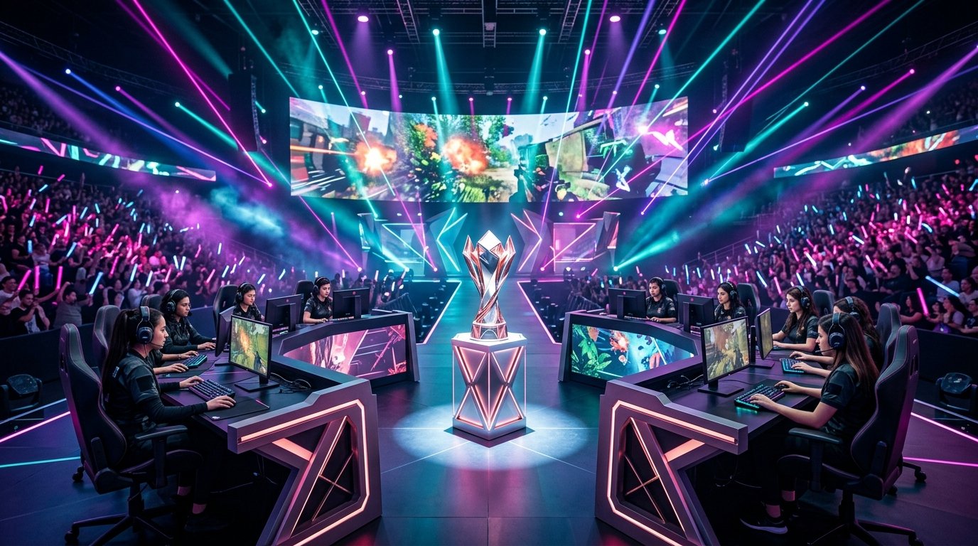 Valorant Game Changers Championship 2026 Sao Paulo Brazil arena stage and radiant crystal trophy