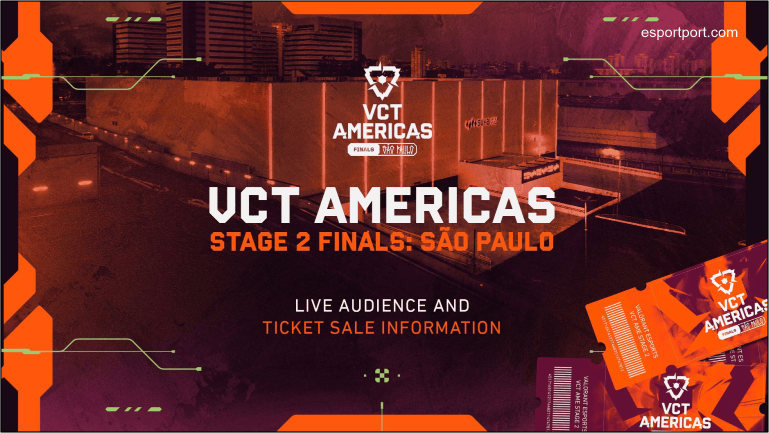 VCT Americas Stage 2 Finals Schedule Day 1 NRG 100T G2 LOUD
