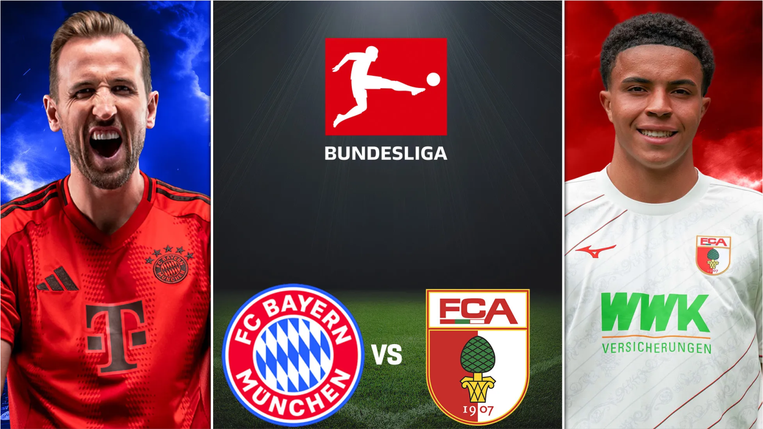 Bayern Munich vs Augsburg Sunday preview Bundesliga standings Harry Kane odds and lineups