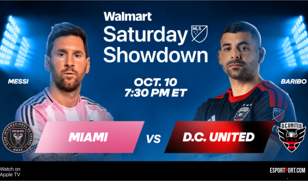 Inter Miami vs DC United MLS points table Messi odds and lineup intel