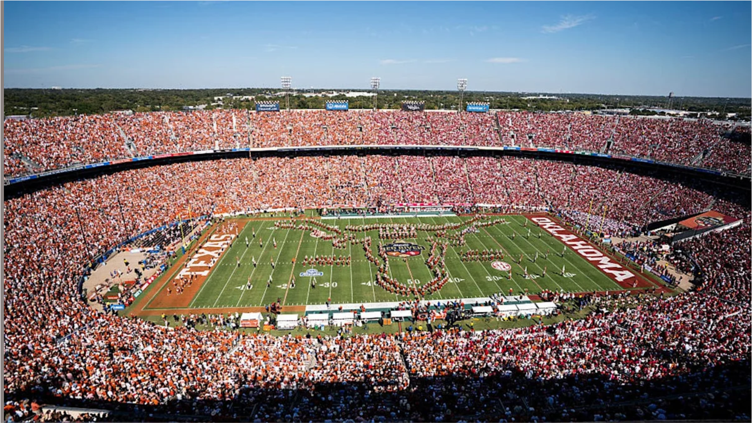 Texas vs Oklahoma Red River Rivalry SEC standings Vegas odds and prediction