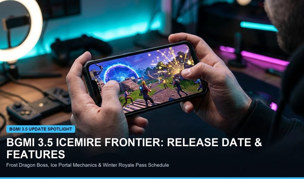 BGMI 3.5 Icemire Frontier Update Release Date Frostborne Dragon Boss APK Download