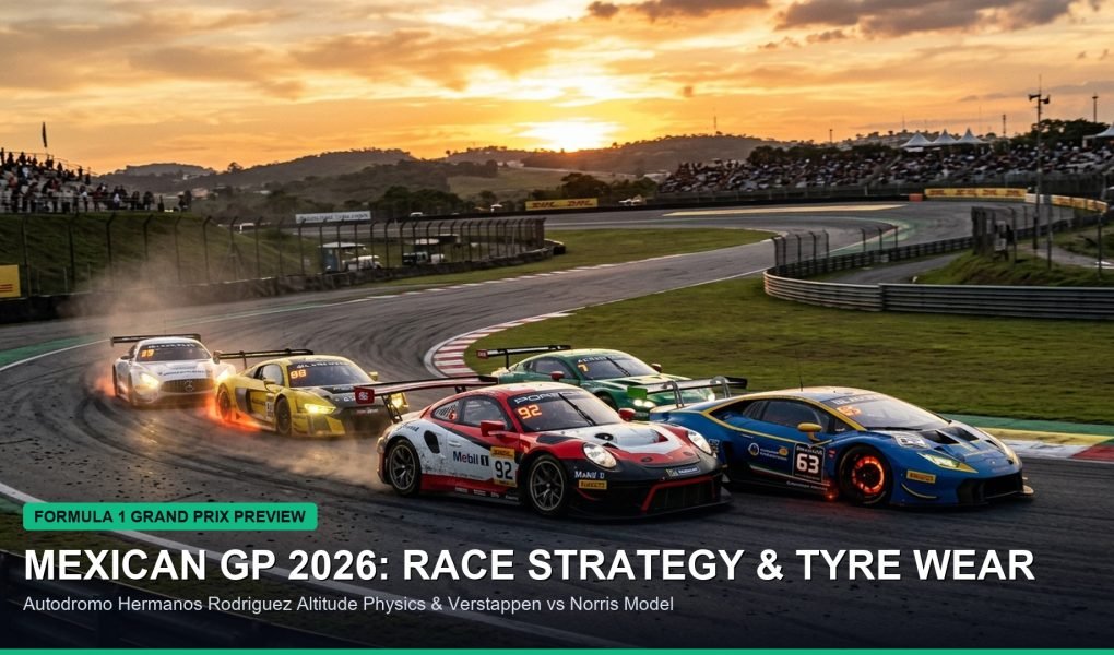 Mexican Grand Prix 2026 Formula 1 Race Strategy Pirelli Tyre Degradation High Altitude