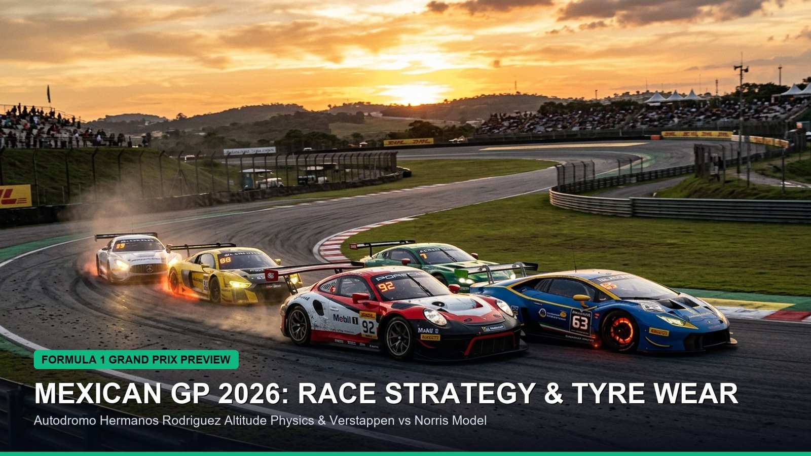 Mexican Grand Prix 2026 Formula 1 Race Strategy Pirelli Tyre Degradation High Altitude