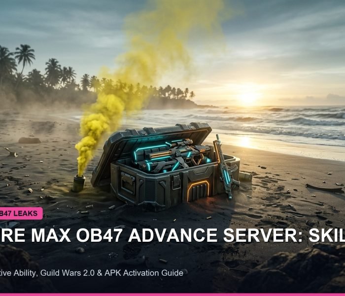 Free Fire MAX OB47 Advance Server Registration New Character Skills Activation Code