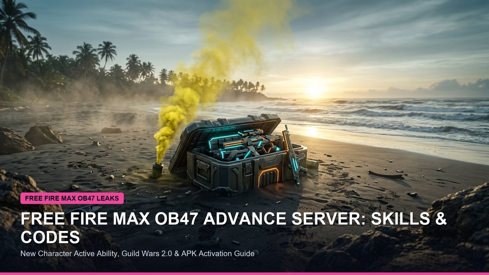 Free Fire MAX OB47 Advance Server Registration New Character Skills Activation Code