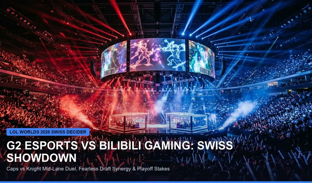 G2 Esports vs Bilibili Gaming BLG LoL Worlds 2026 Swiss Decider Preview Caps vs Knight