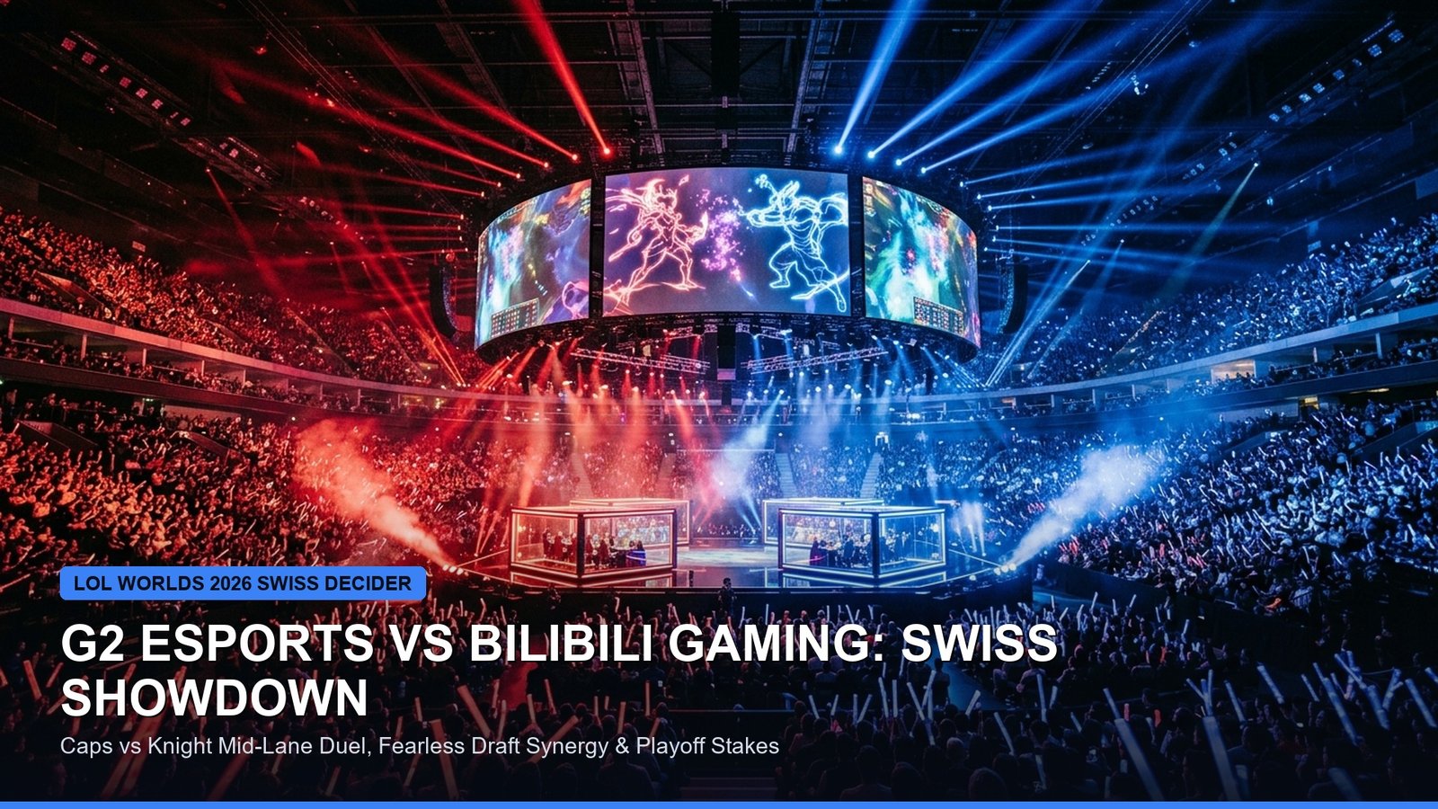 G2 Esports vs Bilibili Gaming BLG LoL Worlds 2026 Swiss Decider Preview Caps vs Knight