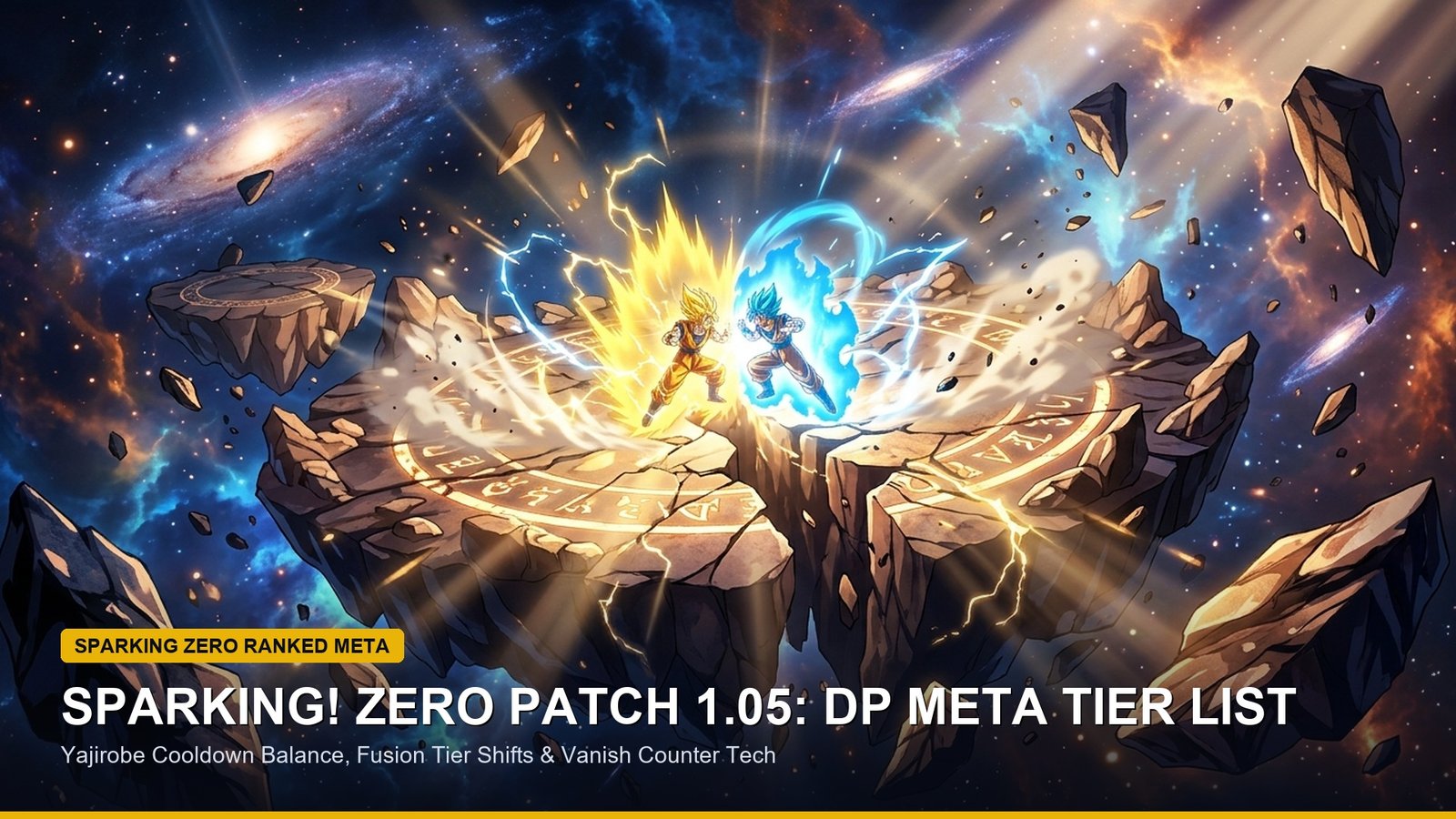Dragon Ball Sparking ZERO Patch 1.05 Ranked Meta Tier List DP Battle Balance