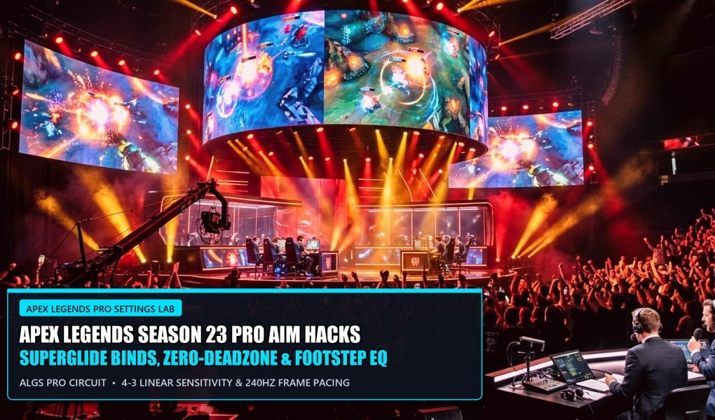 Apex Legends Season 23 Pro Aim Hacks and Audio Equalizer Settings