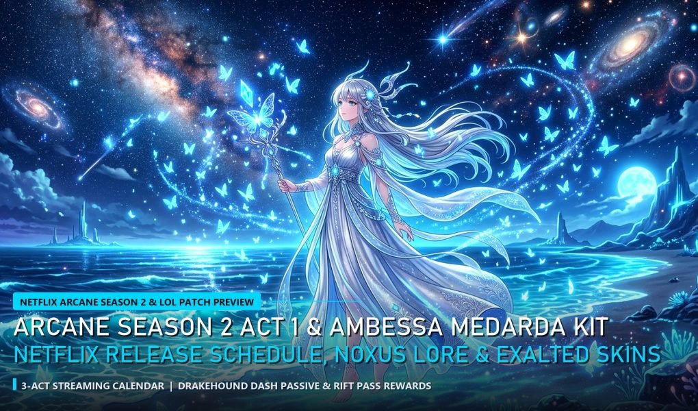 League of Legends Arcane Season 2 Act 1 Netflix Schedule and Ambessa Medarda Abilities
