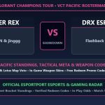 VCT Pacific 2026 Rostermania Paper Rex vs DRX standings and free codes