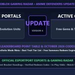 Anime Defenders Update 6 codes leaderboard standings and free gems
