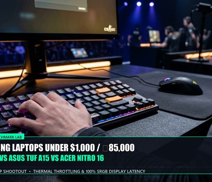 Best Gaming Laptops Under 1000 Dollars RTX 4060 Lenovo LOQ vs ASUS TUF vs Acer Nitro 16