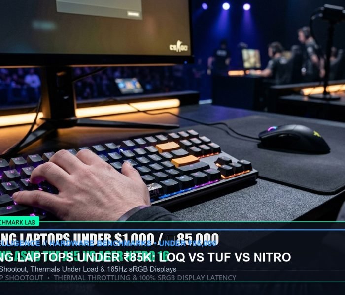 Best Gaming Laptops Under 85000 Lenovo LOQ ASUS TUF Acer Nitro