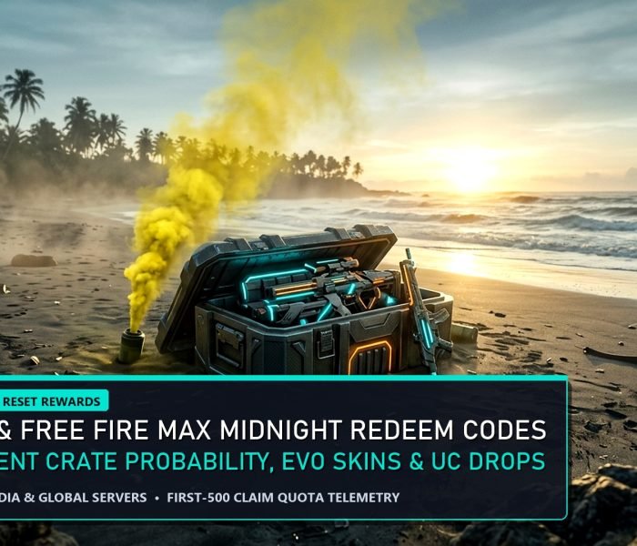 BGMI 3.5 and Free Fire MAX Midnight Server Reset Redeem Codes and Diwali Crate Probability