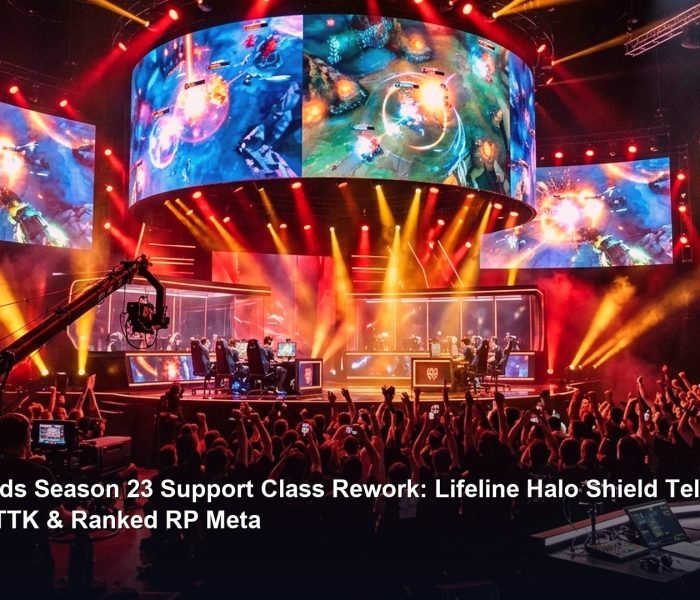 Apex Legends Season 23 Support Class Rework Lifeline Halo Shield Telemetry Revival Kit Ttk Ranked Rp Meta