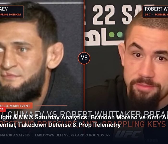 Ufc Fight Night Mma Saturday Analytics Brandon Moreno Vs Amir Albazi Strike Differential Takedown Defense Prop Telemetry