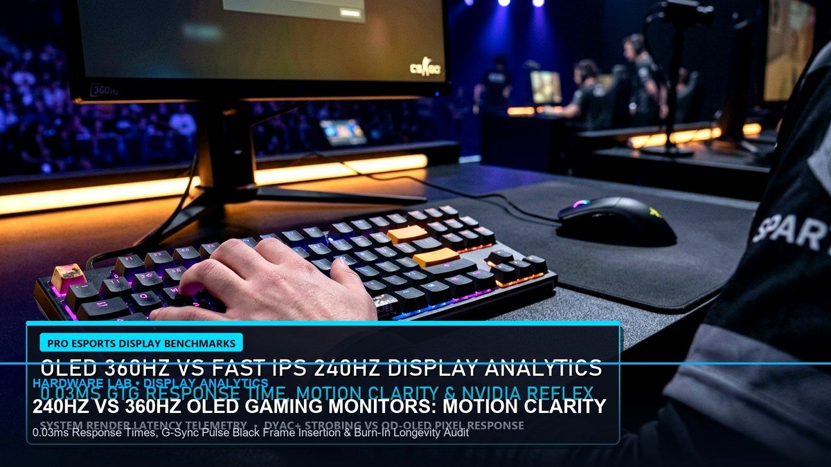 Competitive 360Hz vs 540Hz Gaming Monitors Motion Clarity Shootout
