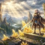 Genshin Impact Teyvat Fantasy Landscape