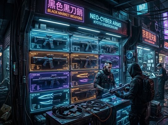 Marvel Rivals Futuristic Cyberpunk City