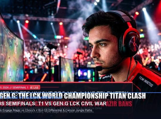 LoL Worlds 2026 Semifinals T1 vs Gen.G Draft Strategy & Timestamps