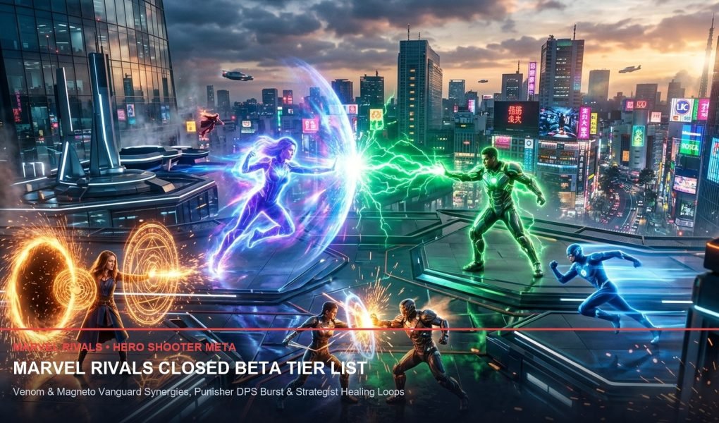 Marvel Rivals Closed Beta Meta Tier List: Best Vanguards, Duelist Combos & Team-Up Synergy Matrix