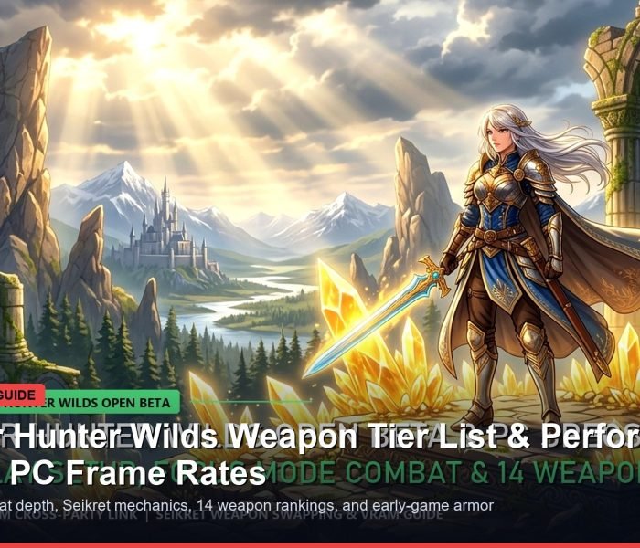 Monster Hunter Wilds Open Beta Weapon Tier List: S-Tier Long Sword & Focus Strike Damage